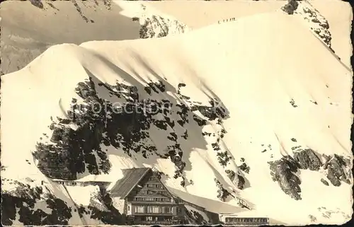 Jungfraujoch Berghaus und Station Jungfraujoch mit Sphinx Kat. Jungfrau