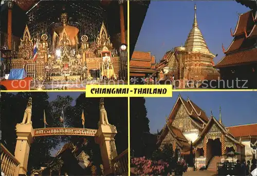 Chiang Mai Chiangmai Tempel Kat. Chiang Mai