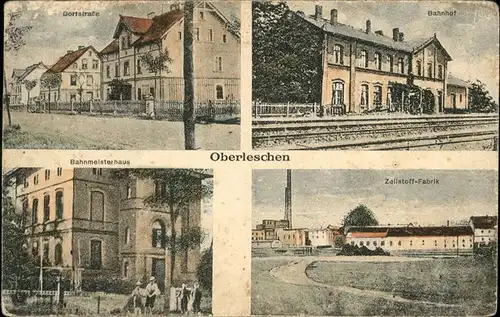 Szprotawa Zellstoff-Fabrik
Bahnhof
Dorfstrasse / Sprottau Niederschlesien /