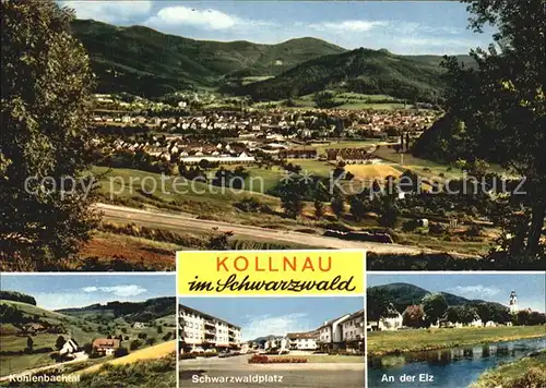 Kollnau Schwarzwaldplatz Kohlenbachtal  Kat. Waldkirch