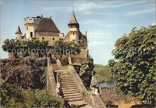 Montfort sur Meu Chateauy de la Dordogne Kat. Montfort sur Meu