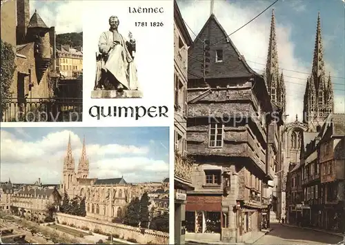 Quimper Cathedrale St. Corentin Kat. Quimper