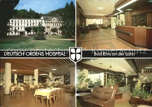 Bad Ems Deutsch Ordens Hospital Kat. Bad Ems