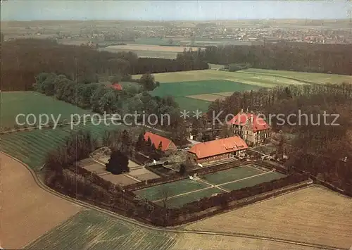 Ahlen Haus Vorhelm Fliegeraufnahme  Kat. Ahlen