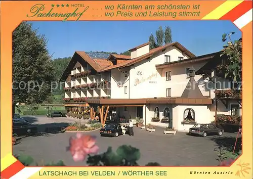 Latschach Pachernikhof Hotel  Kat. St Egyden Velden Woerther See