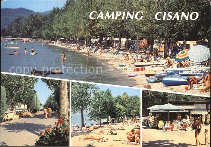 Cisano Di Bardolino Verona Camping Strand Kat Italien Nr Kv29030 Oldthing Ansichtskarten Italien Unsortiert