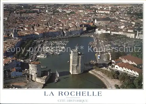 La Rochelle Charente Maritime Fliegeraufnahme Hafen Kat. La Rochelle