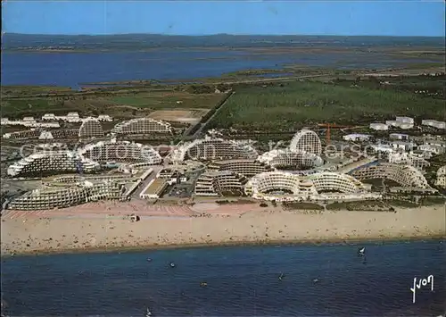 La Grande Motte La Motte du Couchant vue aerienne Kat. La Grande Motte