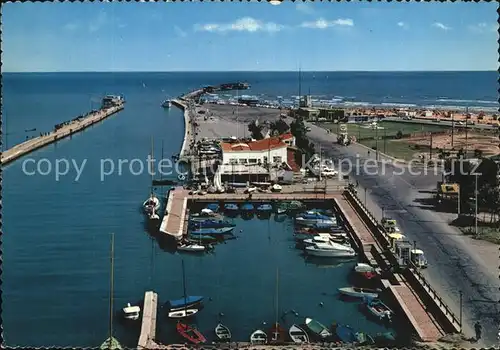 Rimini Porto Canale e darsena Hafen Kanal Dock Kat. Rimini