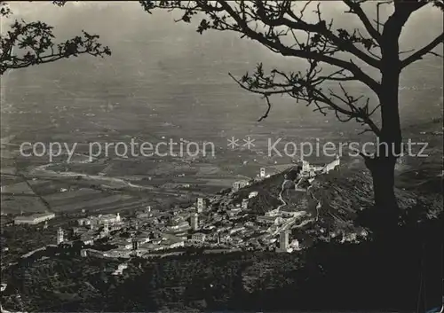 Assisi Umbria Veduta panoramica dal Monte Subasio Kat. Assisi