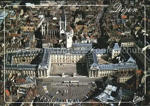 Dijon Cote d Or Place de la Liberation Place des Ducs de Bourgogne Eglise Notre Dame vue aerienne Kat. Dijon
