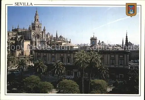 Sevilla Andalucia Archivo de Indias Catedral Kat. Sevilla 