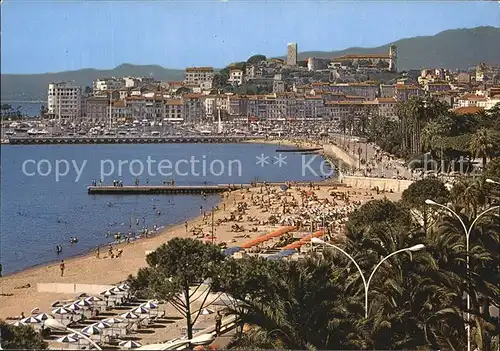 Cannes Alpes Maritimes Strand Kat. Cannes