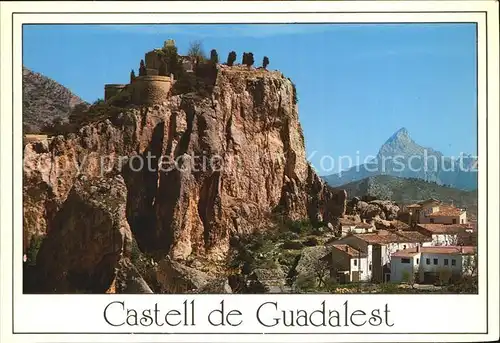 Castell de Guadalest Vista parcial
