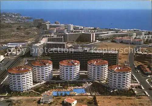 Playa del Ingles Gran Canaria Hotelanlagen Fliegeraufnahme Kat. San Bartolome de Tirajana