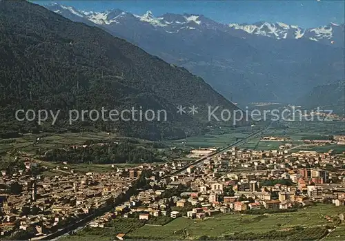 Tirano Panorama Alpen Kat. Sondrio