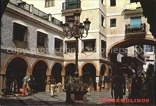 Torremolinos Plaza tipica Typischer Platz Innenstadt Kat. Malaga Costa del Sol