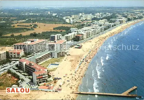 Salou Playa Strand Fliegeraufnahme Kat. Tarragona Costa Dorada