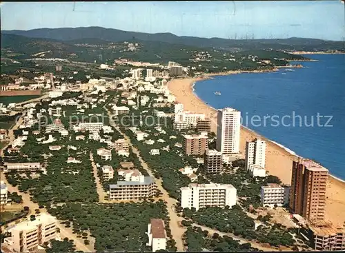 Playa de Aro Cataluna Fliegeraufnahme Kat. Baix Emporda