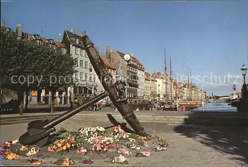 Copenhagen Kobenhavn Nyhavn Hafen Anker Kat. Copenhagen 