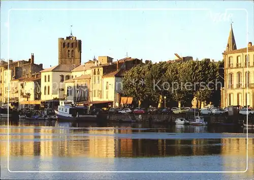 Agde Partie am Hafen Kat. Agde