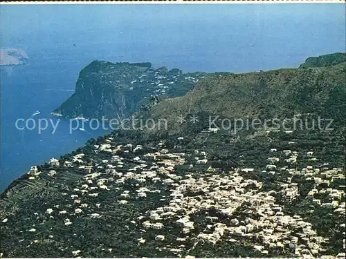 Anacapri Fliegeraufnahme Kat. Italien