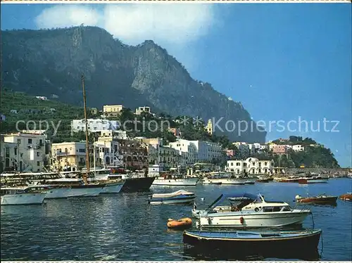 Capri Porto e Castel Barbarossa Kat. Golfo di Napoli