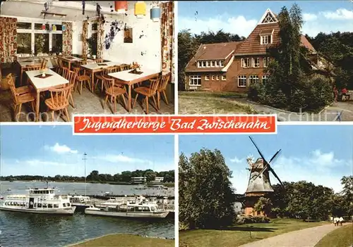 Bad Zwischenahn Jugendherberge Bootsanleger Zwischenahner Meer Windmuehle Kat. Bad Zwischenahn