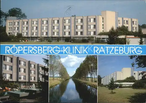 Ratzeburg Roepersberg Klinik Kanal Kat. Ratzeburg