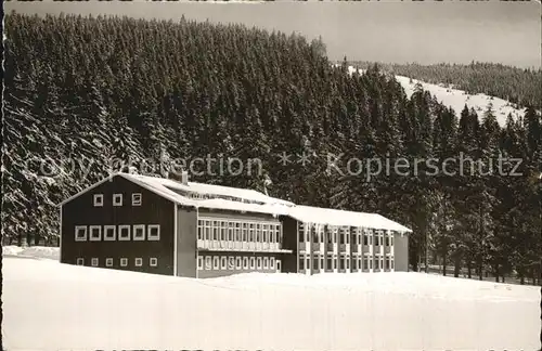 St Andreasberg Harz Internationales Haus Sonnenberg im Winter Kat. Sankt Andreasberg