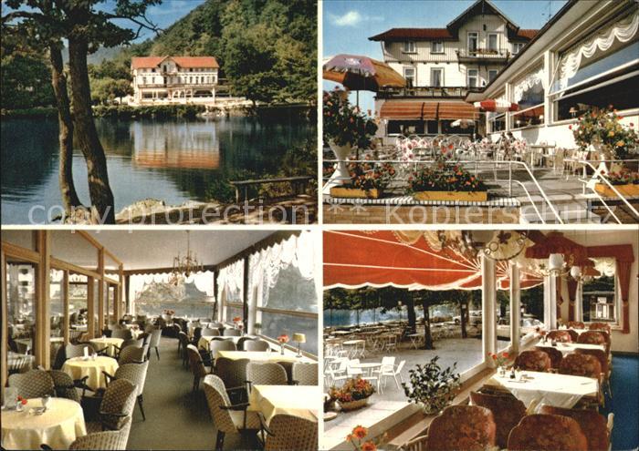 Bad Lauterberg Kneipp Hotel Wiesenbeker Teich Restaurant Terrasse Kat