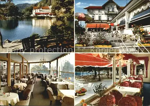 Bad Lauterberg Kneipp Kurhotel Wiesenbeker Teich Restaurant Terrasse Kat. Bad Lauterberg im Harz