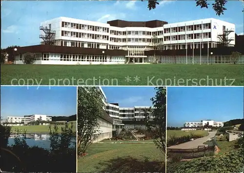 Bad Saeckingen Krankenhaus Park Teich Kat. Bad Saeckingen