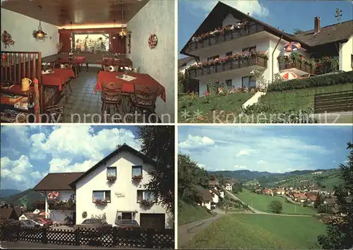 Oberharmersbach Haus Harter Gaestehaus Pension Kat. Oberharmersbach