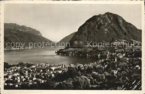 Lugano TI e Monte San Salvatore Kat. Lugano