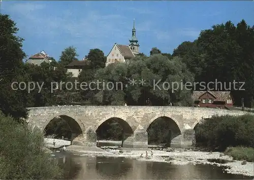 Bischofszell Bruecke Kirche Kat. Bischofszell