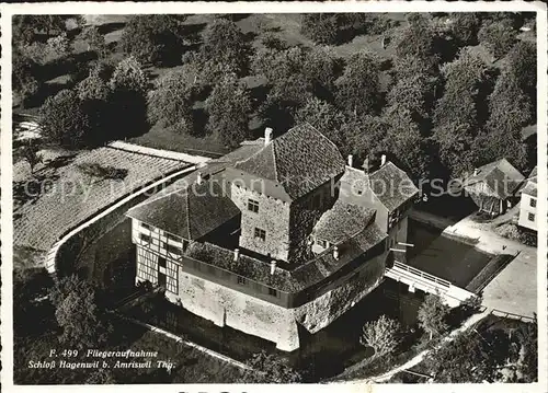 Amriswil TG Schloss Hagenwil Fliegeraufnahme Kat. Amriswil