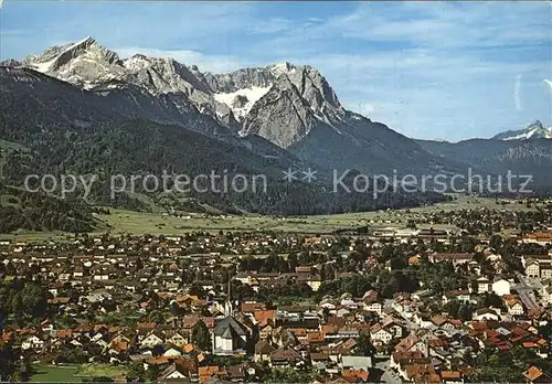 Garmisch Partenkirchen Alpspitze Zugspitze Waxensteine Kat. Garmisch Partenkirchen