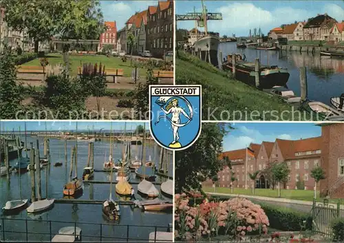 Glueckstadt Park Hafen Kat. Glueckstadt