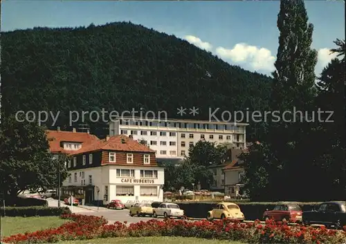 Bad Wildungen Cafe Hubertus Sanatorium Rheinhardsquell Kat. Bad Wildungen