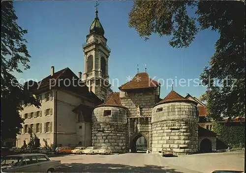 Solothurn Baseltor Sankt Ursus Turm  Kat. Solothurn