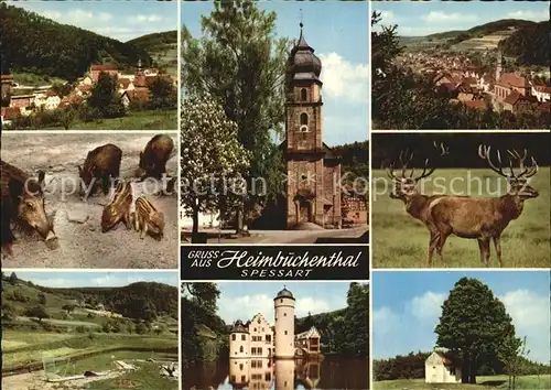 Heimbuchenthal Wildpark Kirche Kat. Heimbuchenthal