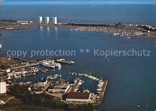 Insel Fehmarn Fliegeraufnahme Hafen Burgstaaken  Kat. Fehmarn
