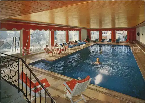 Mitteltal Schwarzwald Kurhotel Schwimmhalle Kat. Baiersbronn