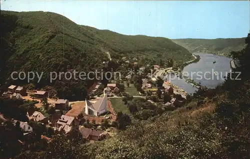 Brodenbach Blick von der Hubertushoehe Kat. Brodenbach