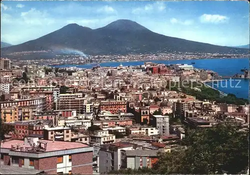 Napoli Neapel Fliegeraufnahme Kat. Napoli