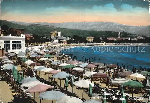 Diano Marina Strandpartie Kat. Italien