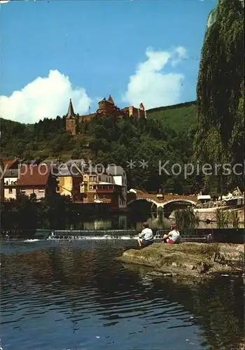 Vianden Schloss Brueckenpartie