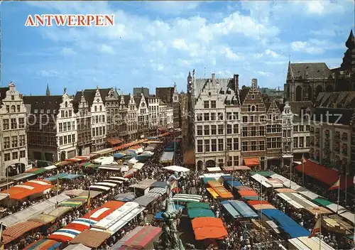 Antwerpen Anvers Markt Kat. 