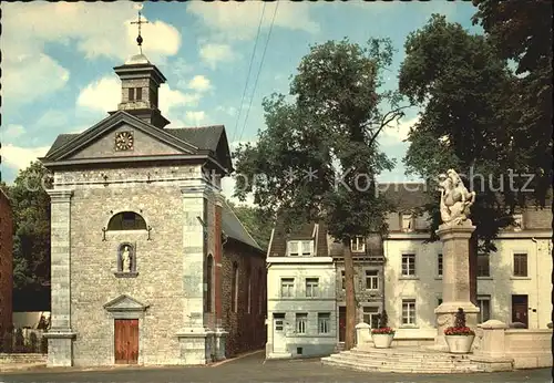 Eupen St. Lambertuskapelle und Kriegerdenkmal Kat. 